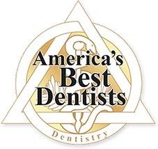 America's Best Dentists Award badge