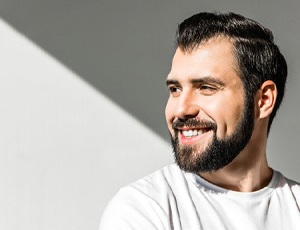 person smiling