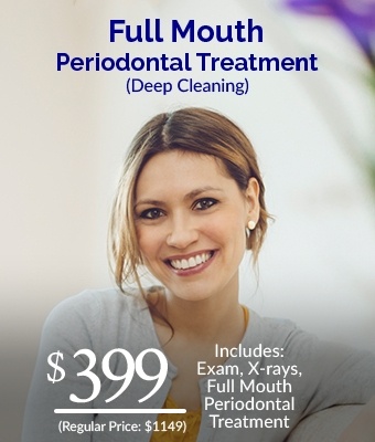 Full mouth periodontal treatment coupon
