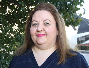 Insurance coordinator Anita